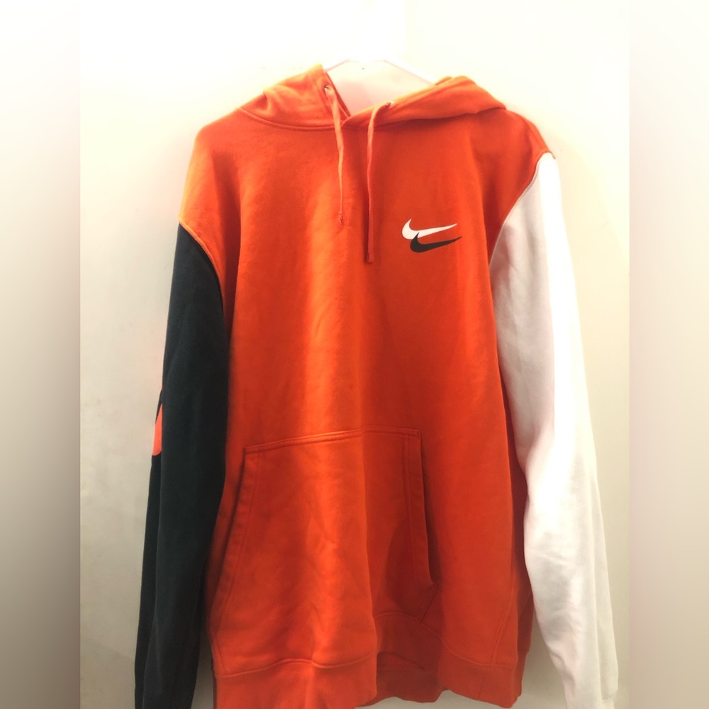 Nike orange hoodie